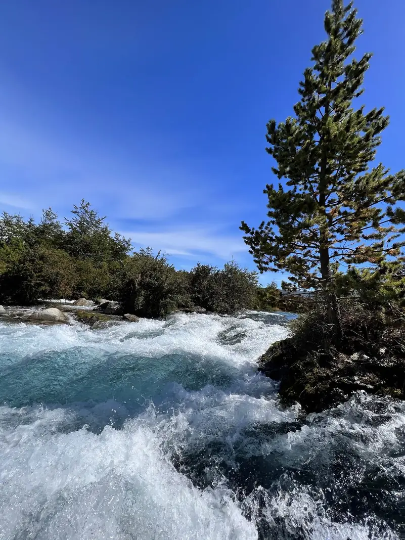 Los rápidos del río Cochrane