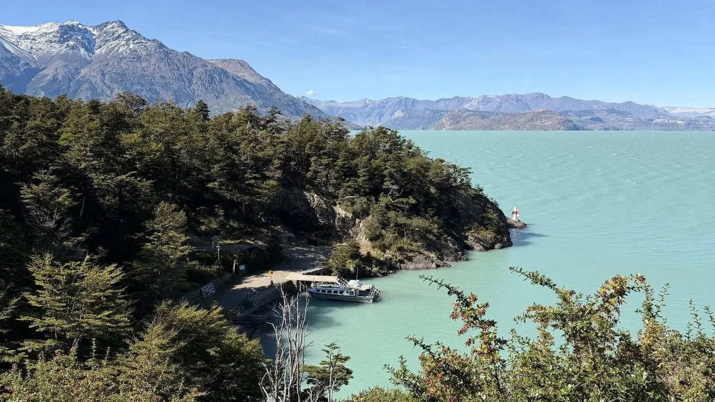 La bahía de Candelario Mancilla, con el muelle