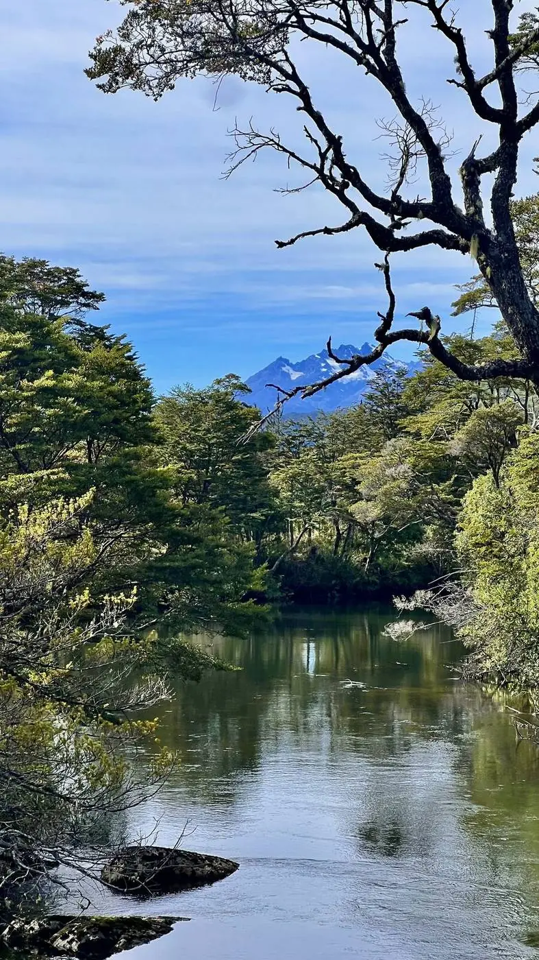 El río y la cordillera